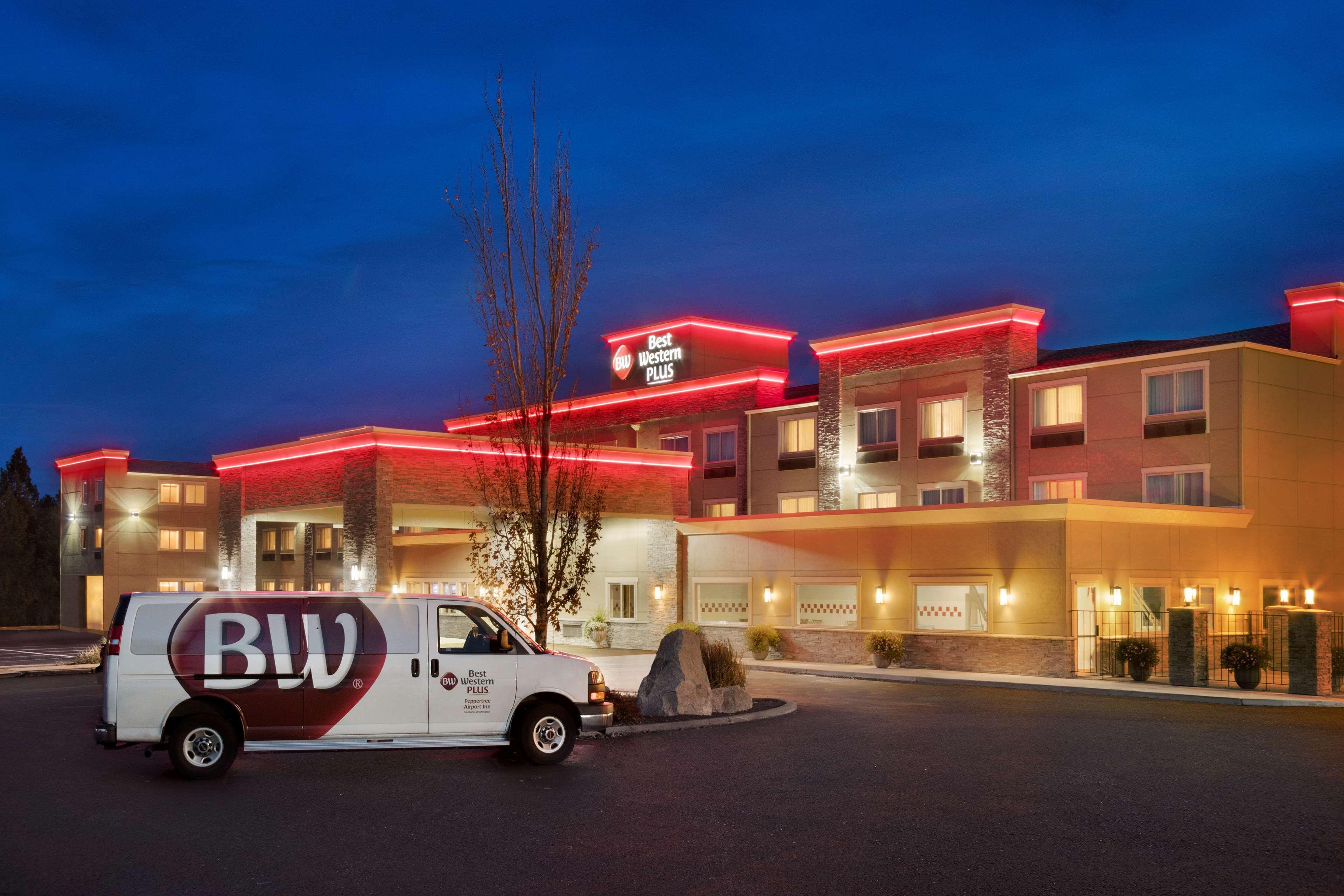 Best Western Plus Peppertree Airport Inn Spokane Exterior foto